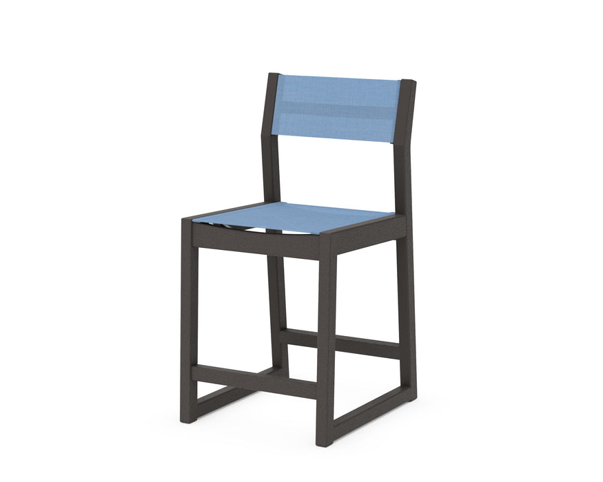 POLYWOOD® EDGE Sling Counter Side Chair