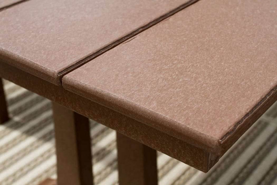 Draper James by POLYWOOD Savannah Arm Chair 7-Piece Farmhouse Dining Set with Trestle Legs