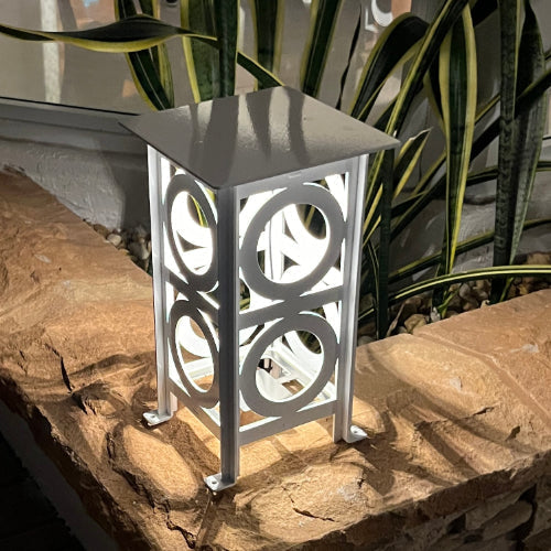 RadiantLight Circles Breeze Block Landscape Light - Garden Light