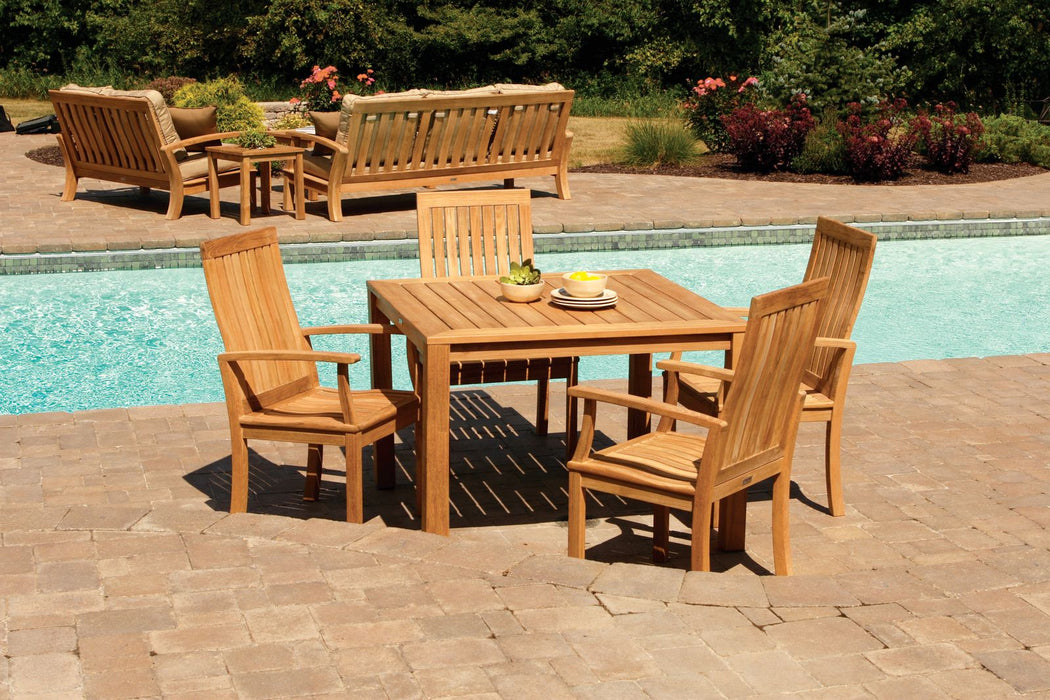 Three Birds Casual Newport Square Dining Table 42"