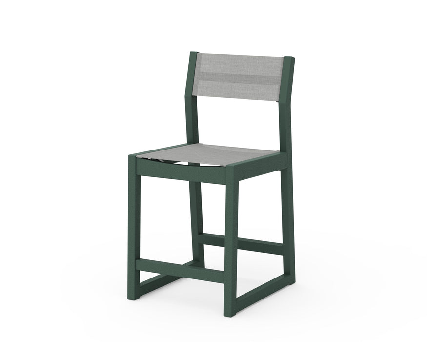 POLYWOOD® EDGE Sling Counter Side Chair