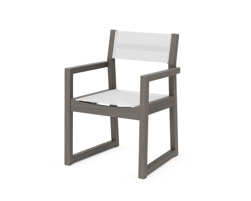 POLYWOOD® EDGE Sling Dining Arm Chair