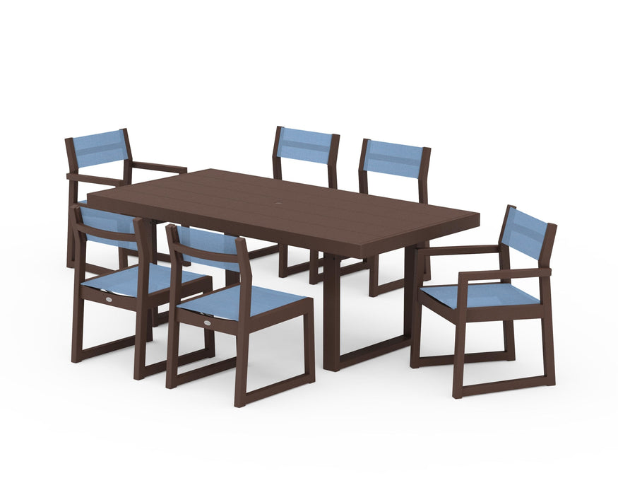 POLYWOOD® EDGE Sling 7-Piece Dining Set