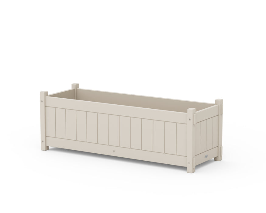 Vineyard Rectangle Triple Planter Box