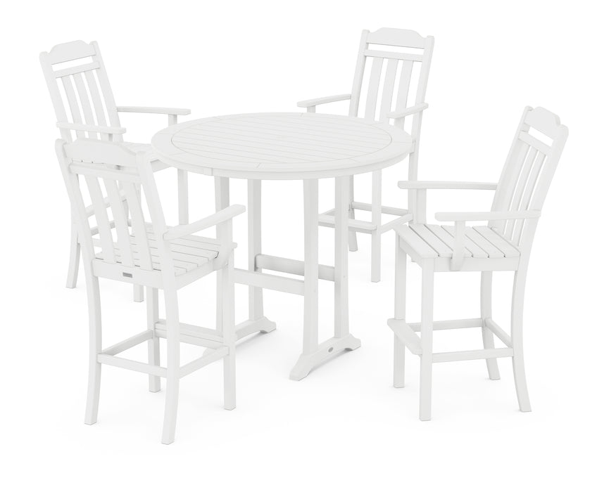Country Living by POLYWOOD 5-Piece Round Bar Set