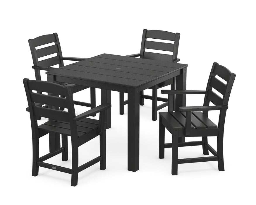 POLYWOOD Lakeside 5-Piece Parsons Dining Set