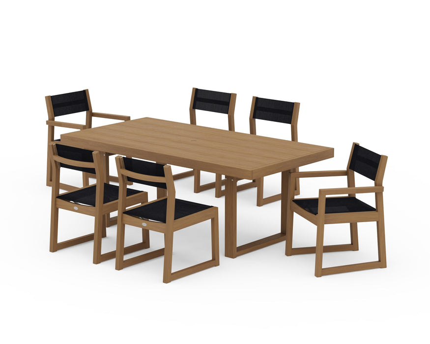 POLYWOOD® EDGE Sling 7-Piece Dining Set