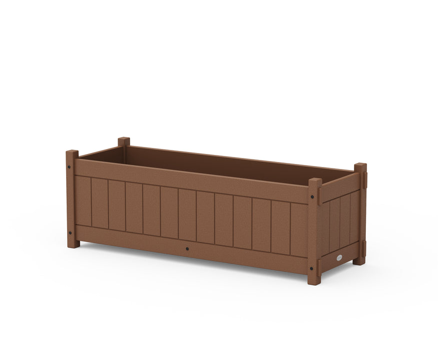 Vineyard Rectangle Triple Planter Box