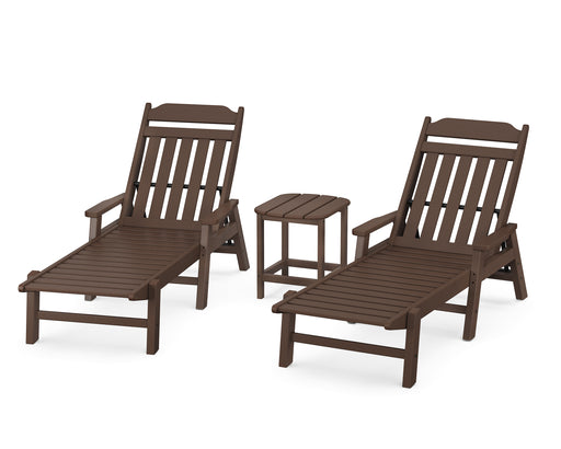 Country Living by POLYWOOD 3-Piece Chaise Set with Arms