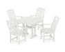 Country Living by POLYWOOD 5-Piece Farmhouse Dining Set with Trestle Legs
