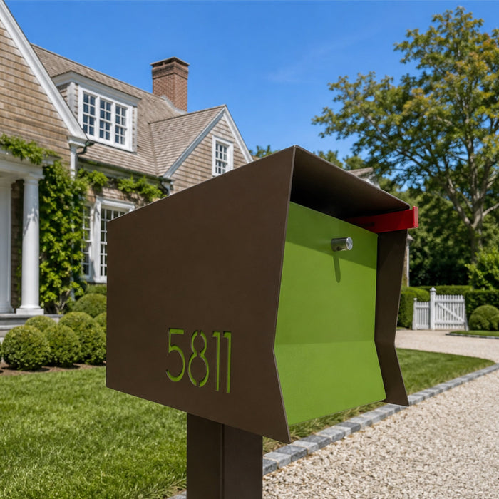Retrobox-2.0 in COCONUT - Modern Mailbox