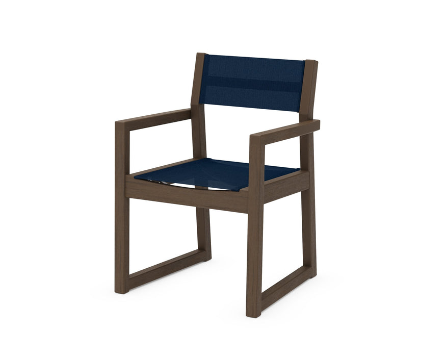 POLYWOOD® EDGE Sling Dining Arm Chair