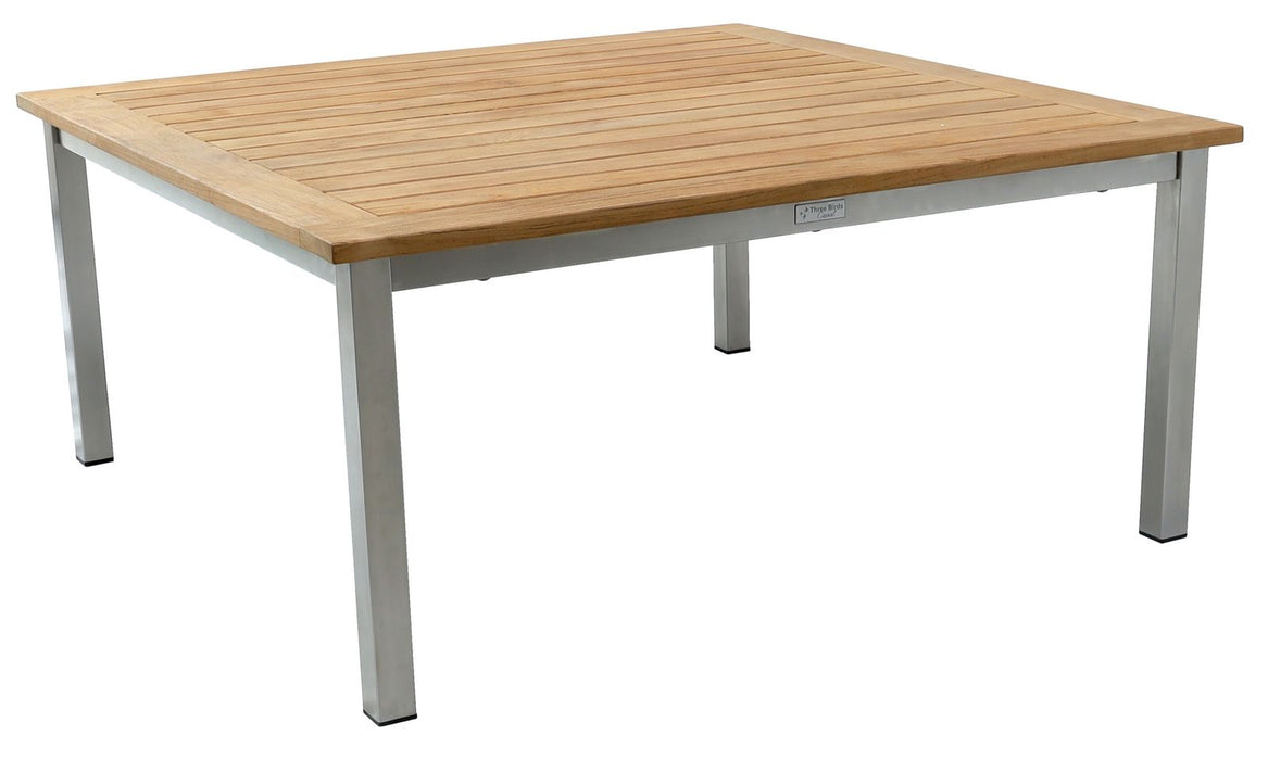 Three Birds Casual Avanti Square Coffee Table 42"