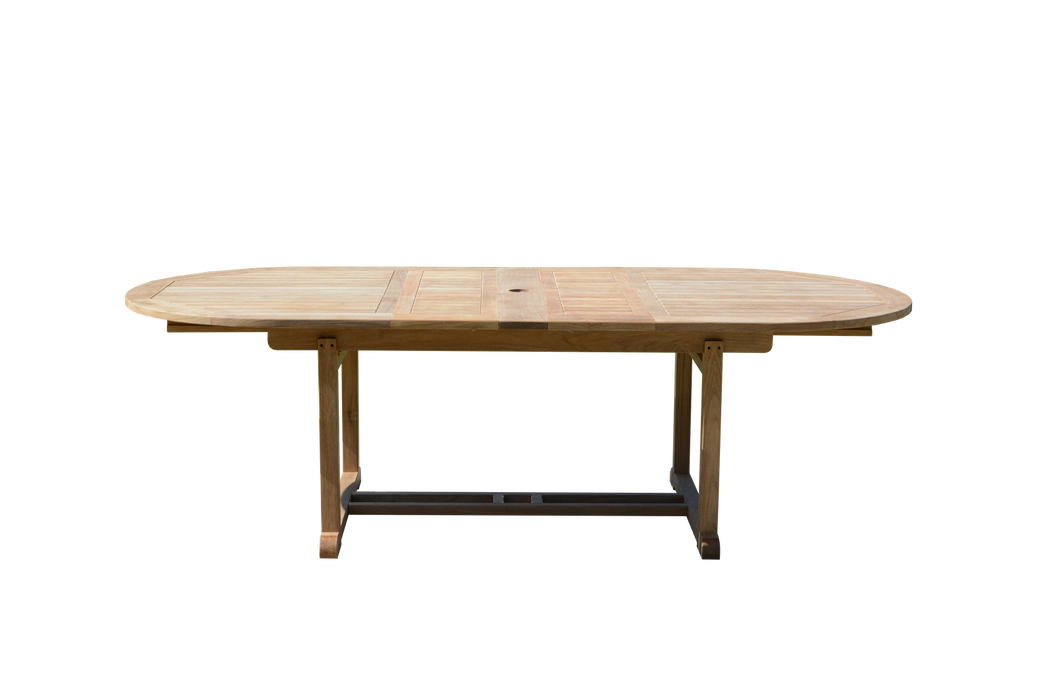 Three Birds Casual Chelsea Oval Extension Table 74"-98"