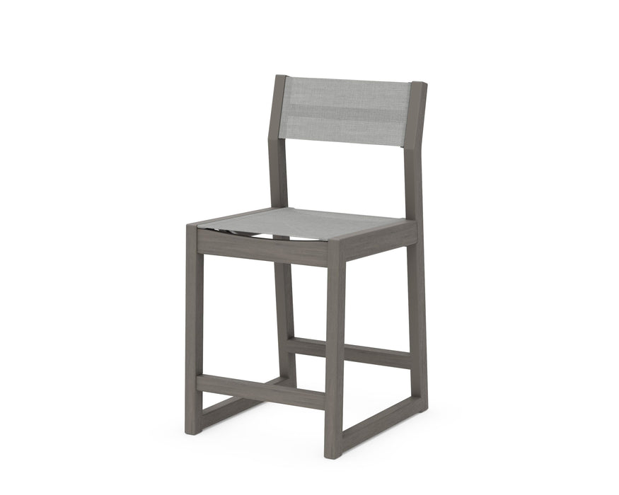 POLYWOOD® EDGE Sling Counter Side Chair