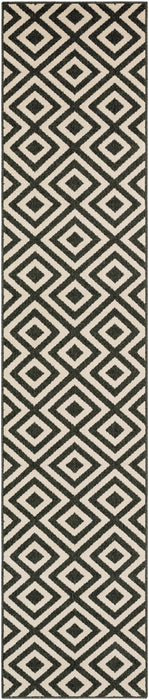 Spilsby Black Trellis Outdoor Rug