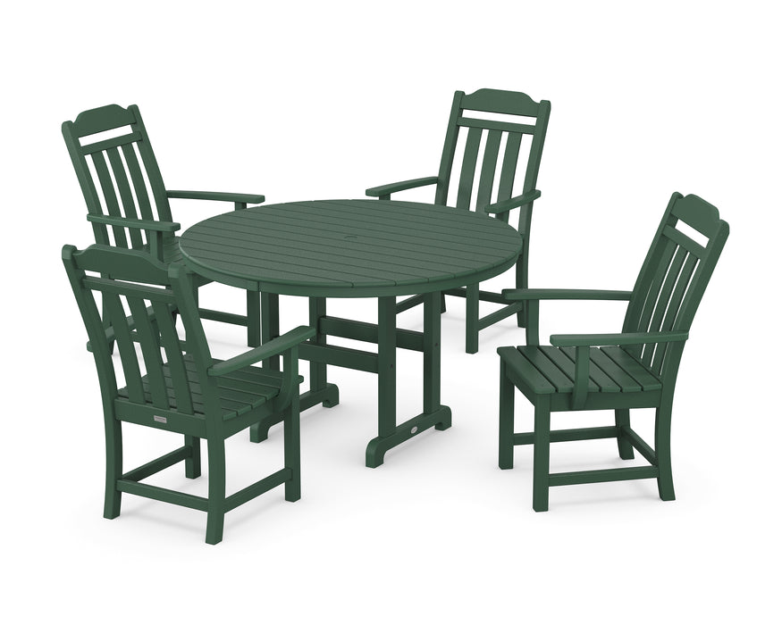 Country Living by POLYWOOD 5-Piece Round Farmhouse Dining Set