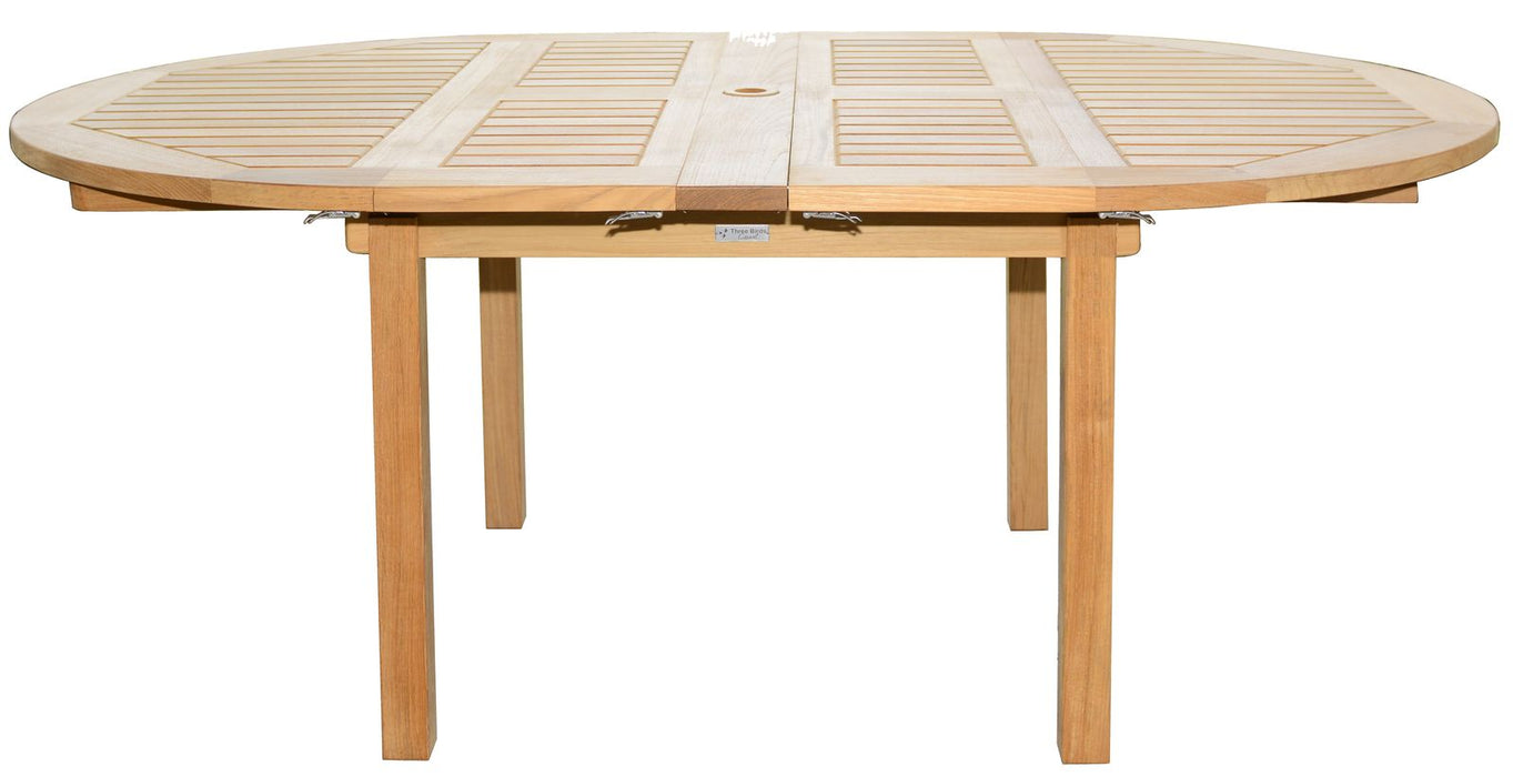 Three Birds Casual Chelsea Round Extension Table 48-72"