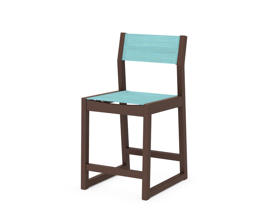POLYWOOD® EDGE Sling Counter Side Chair
