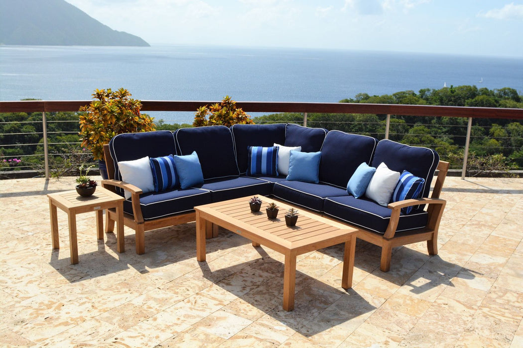 Three Birds Casual Newport Tall Square Side Table 20"