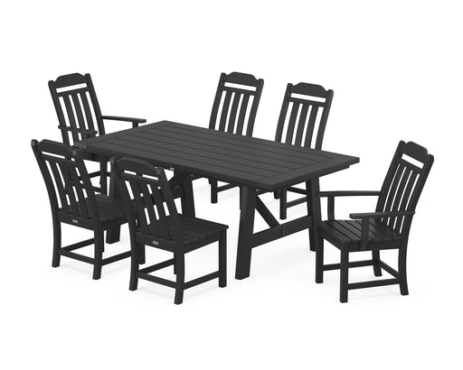 Country Living by POLYWOOD 7-Piece Rustic Farmhouse Dining Set
