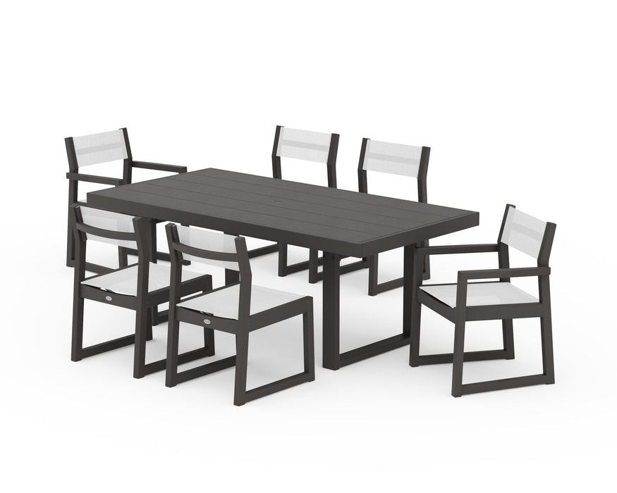 POLYWOOD® EDGE Sling 7-Piece Dining Set