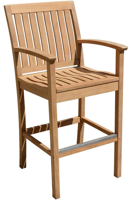 Three Birds Casual St. Lucia Barchair With Arms
