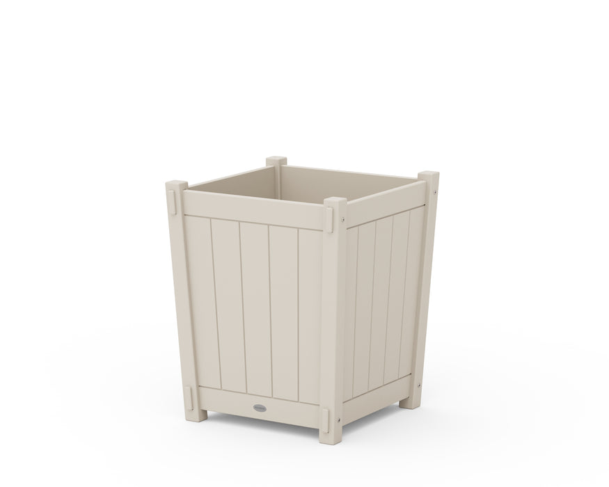 Vineyard Large Tapered Square Short Planter Box