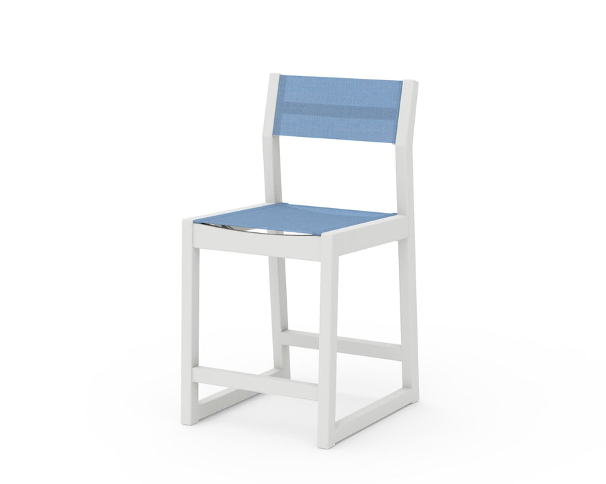 POLYWOOD® EDGE Sling Counter Side Chair