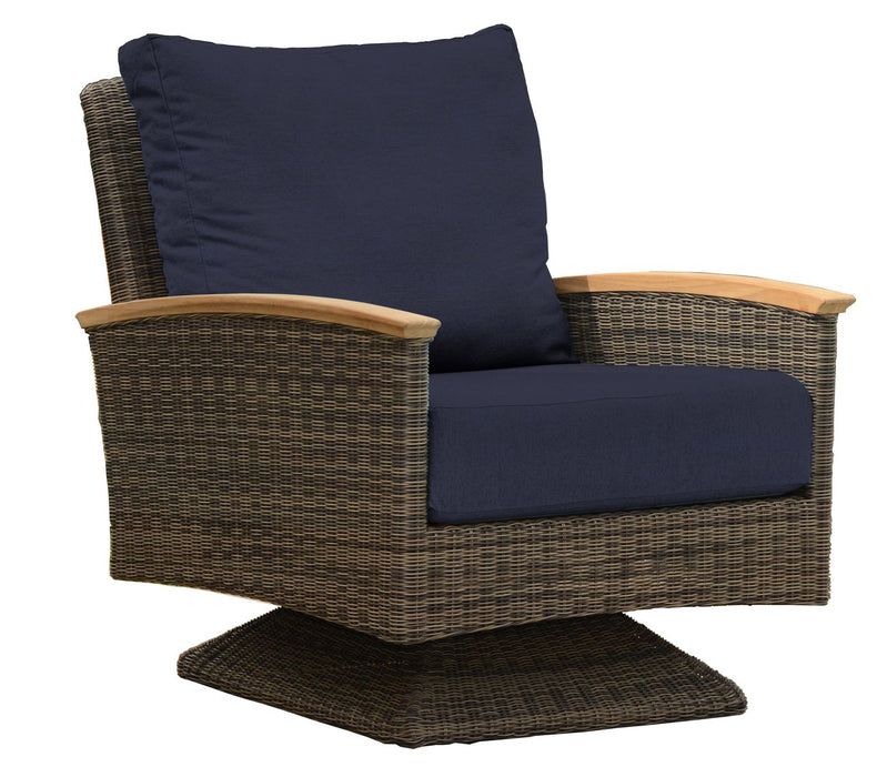 Three Birds Casual Bella Deep Seating Swivel Rocker