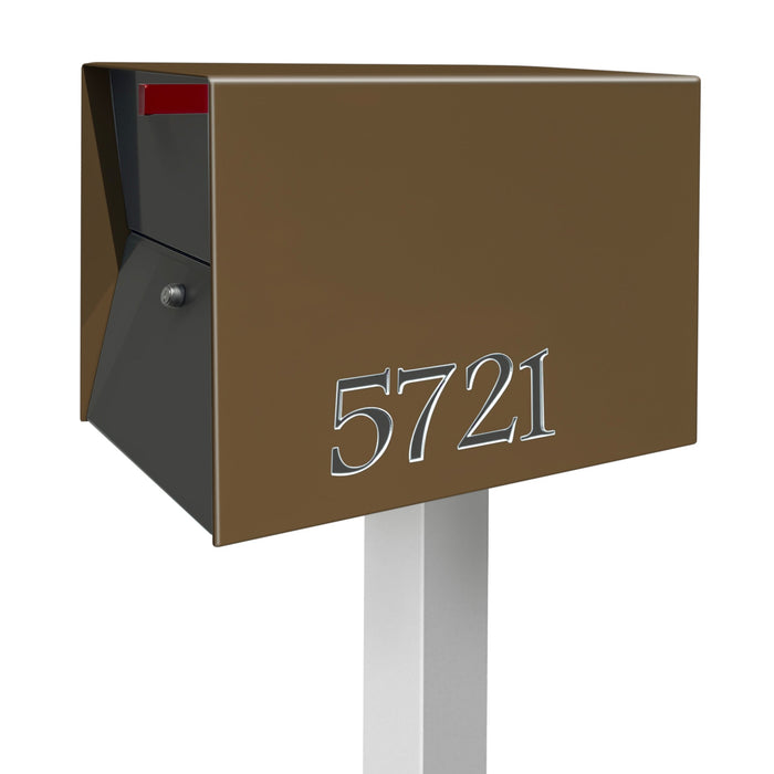 NEW! The UpTown Box Locking Package Dropbox  in COCONUT - Modern Mailbox