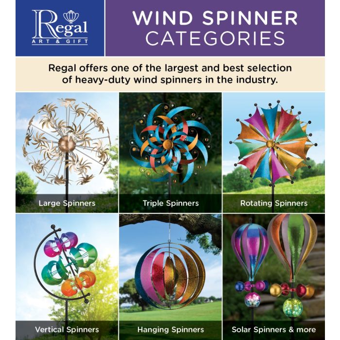 Backyard Spinner Stake - Dragonfly