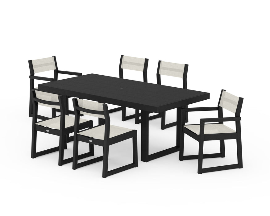 POLYWOOD® EDGE Sling 7-Piece Dining Set