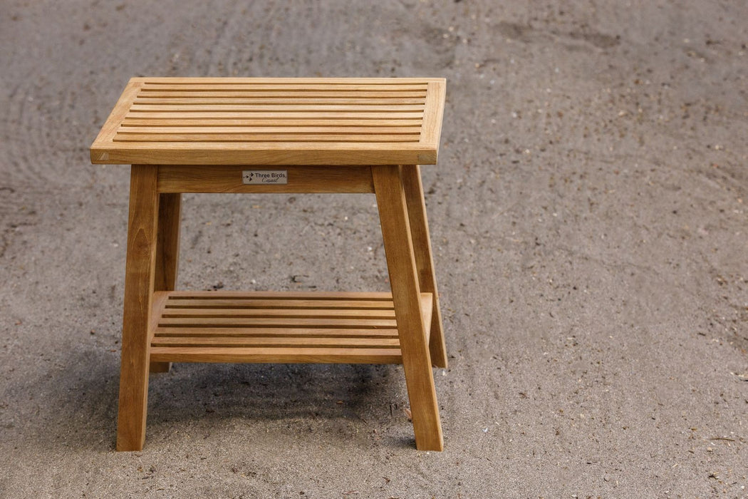 Three Birds Casual Shower Stool