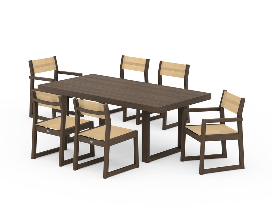 POLYWOOD® EDGE Sling 7-Piece Dining Set