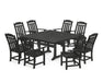 Country Living by POLYWOOD 9-Piece Square Farmhouse Dining Set with Trestle Legs