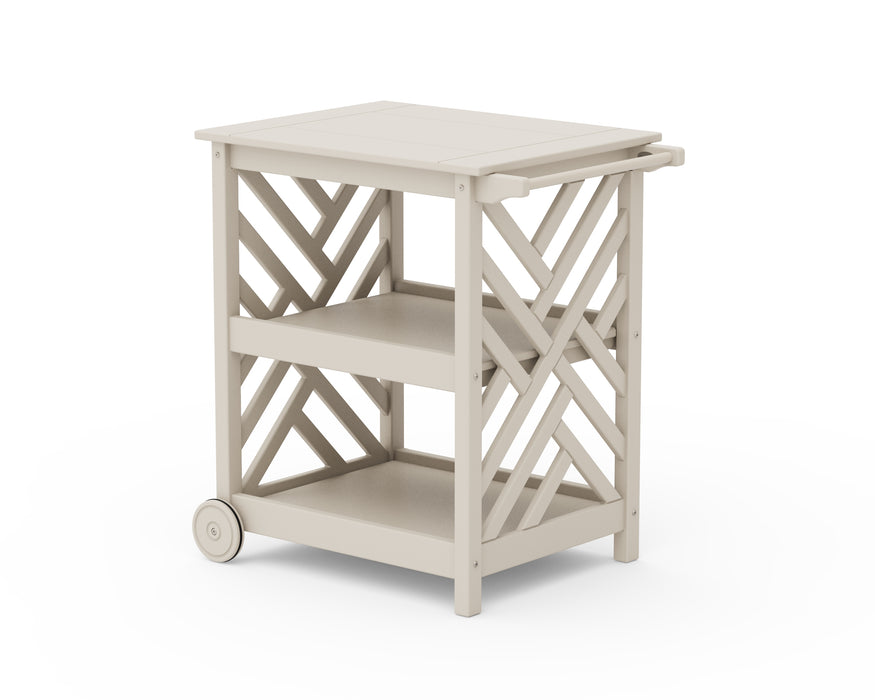 POLYWOOD® Chippendale Bar Cart