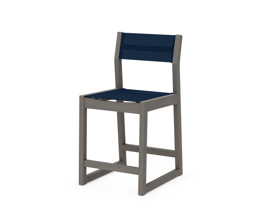 POLYWOOD® EDGE Sling Counter Side Chair