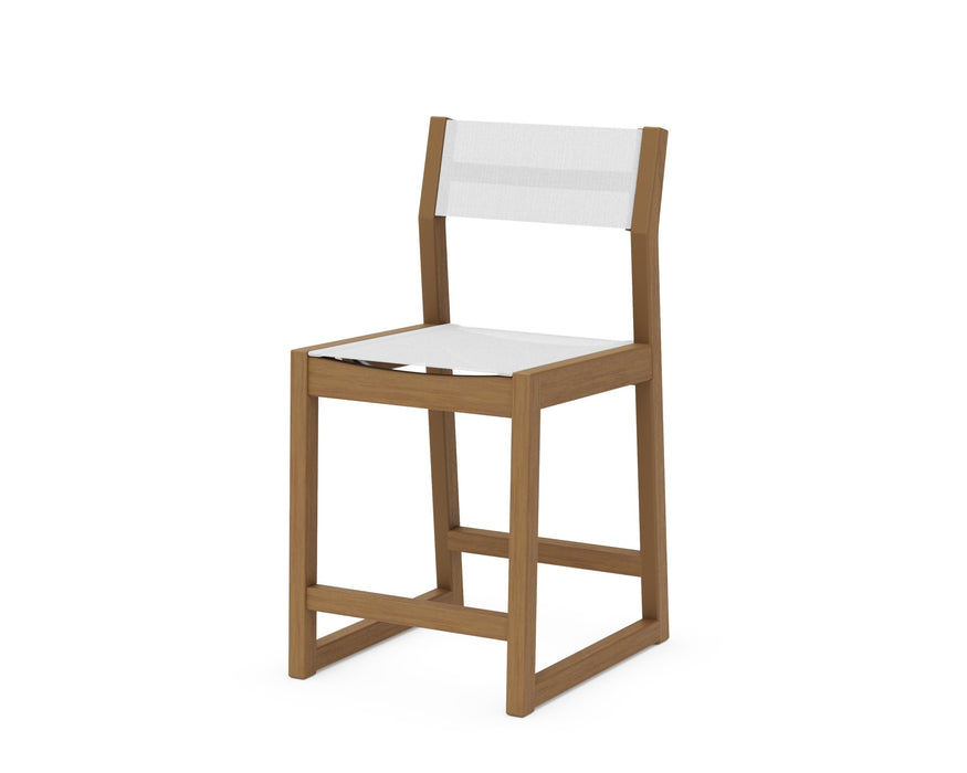 POLYWOOD® EDGE Sling Counter Side Chair