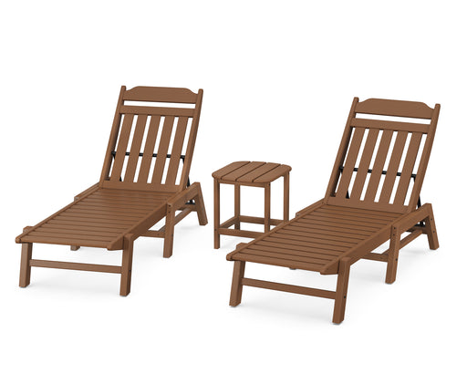 Country Living by POLYWOOD 3-Piece Chaise Set