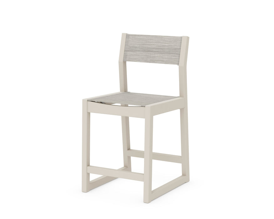 POLYWOOD® EDGE Sling Counter Side Chair