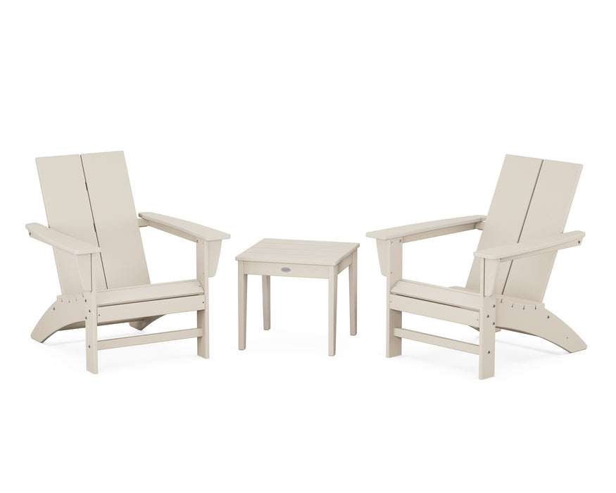 Country Living by POLYWOOD Modern Adirondack Chair 3-Piece Set
