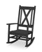POLYWOOD Braxton Porch Rocking Chair in Black