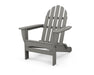 POLYWOOD Classic Folding Adirondack Chair in Slate Grey