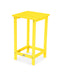 POLYWOOD Long Island 26" Counter Side Table in Lemon