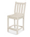 POLYWOOD Traditional Garden Counter Side Chair in Sand
