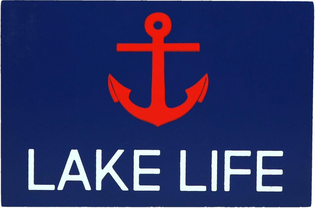 Lake Life  6" x 4" Plaque