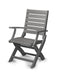 POLYWOOD Signature Folding Chair in Slate Grey