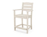 POLYWOOD Lakeside Counter Arm Chair in Sand