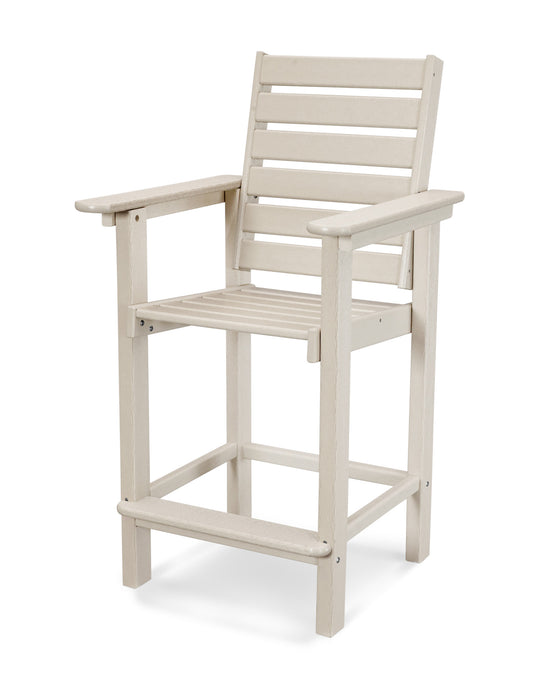 POLYWOOD Captain Counter Chair in Sand